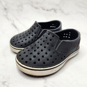 Native Jefferson Black Slip On Shoes Sandals Water Child Toddler Boys Size 6